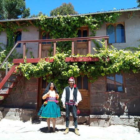 Inka Lake Taquile Lodge Huillanopampa Exterior foto