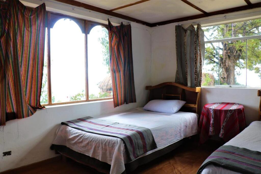 Inka Lake Taquile Lodge Huillanopampa Exterior foto