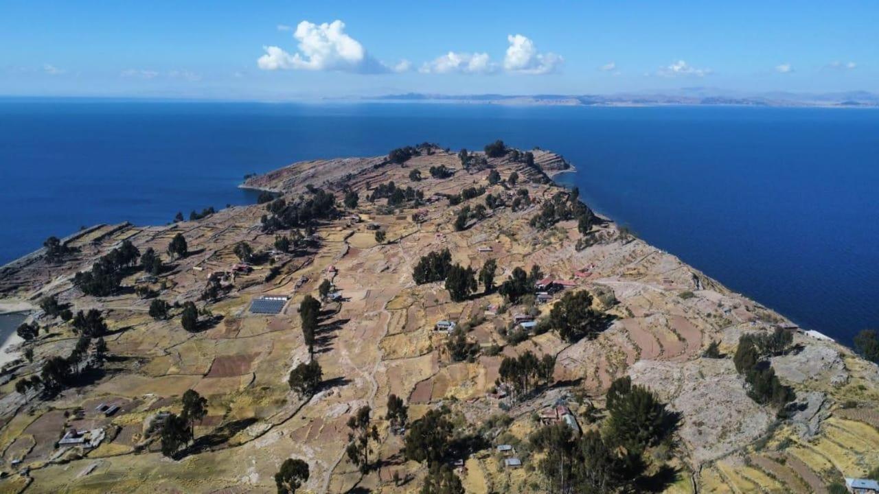 Inka Lake Taquile Lodge Huillanopampa Exterior foto